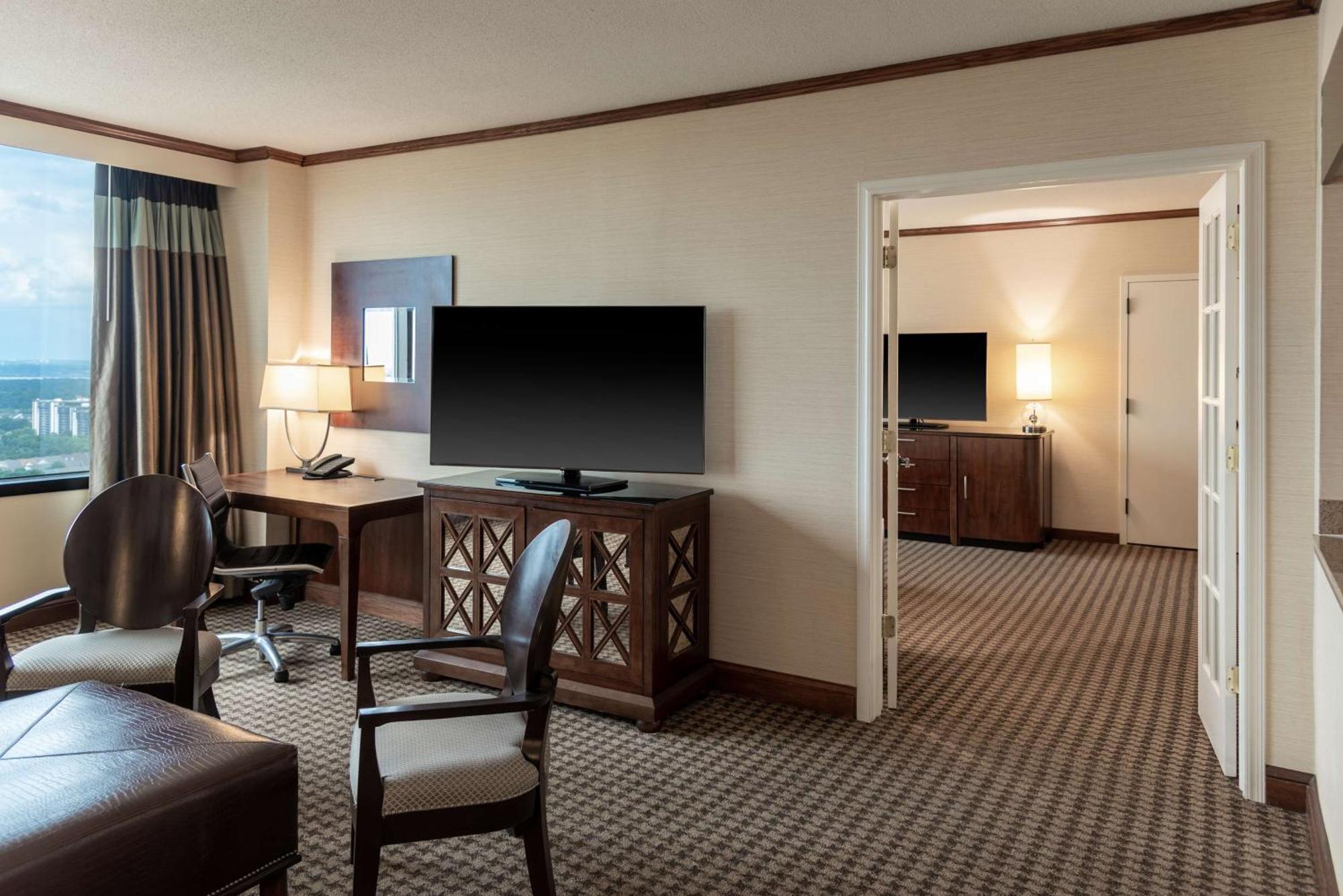 Hilton Alexandria Mark Center Buitenkant foto